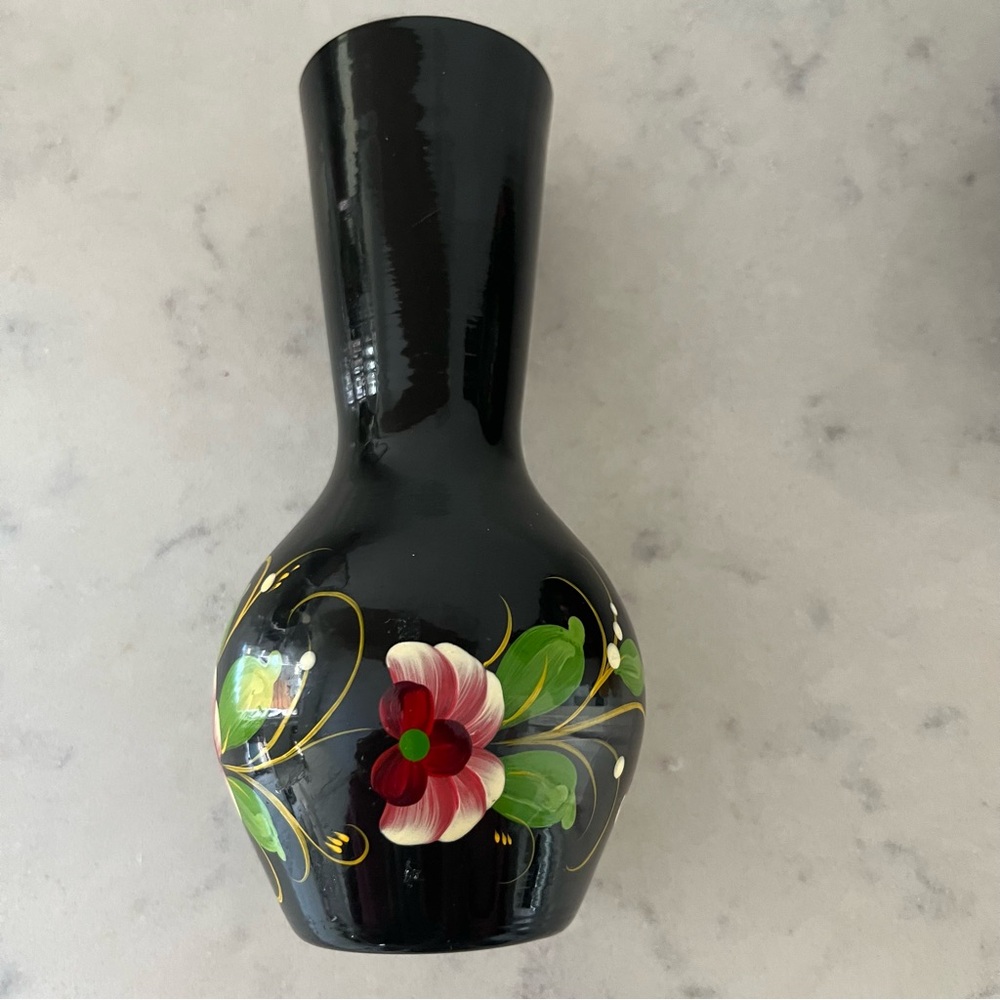 Vintage USSR 1986 Soviet spun aluminum decorative vase - Picture 3 of 7